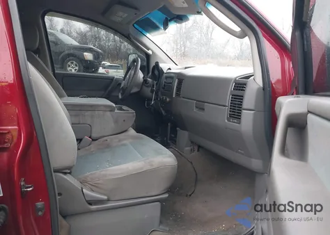 2007 Nissan Titan Xe z USA, uszkodzony, nr VIN 1N6AA07B87N221543